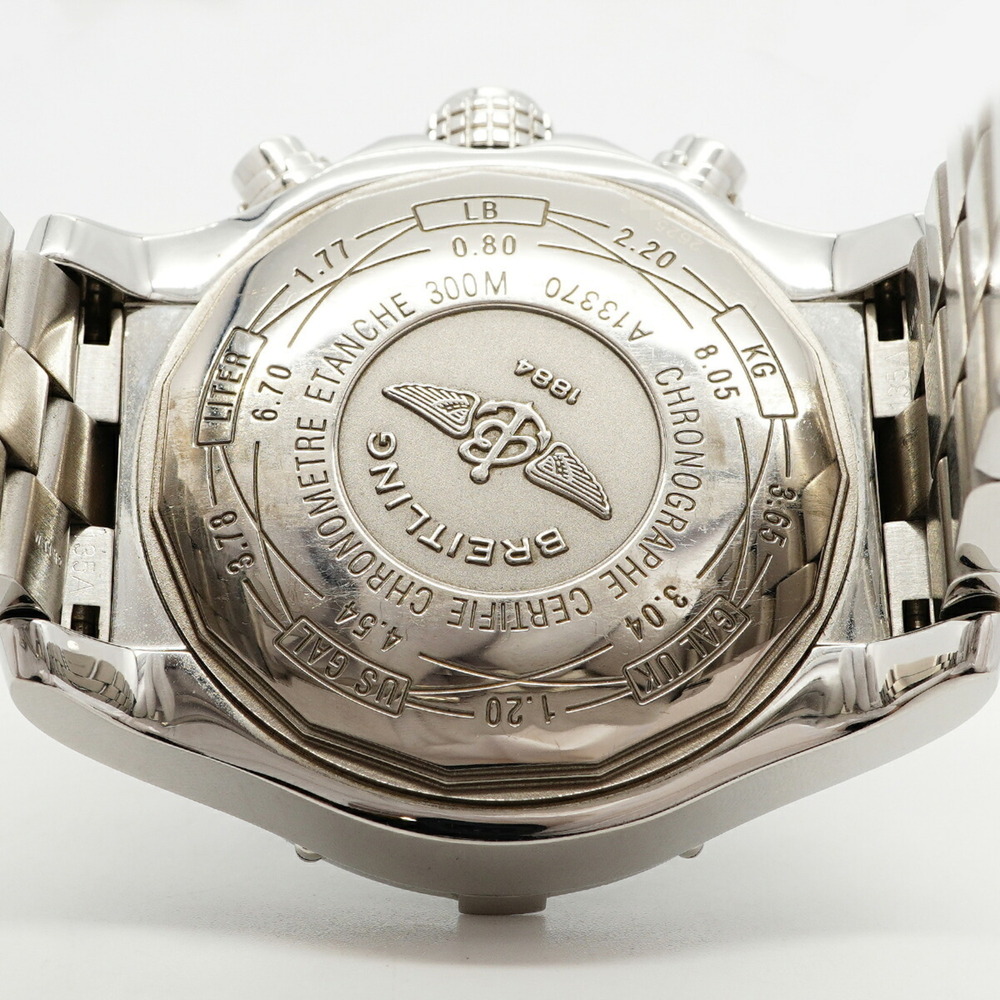 Breitling Super Avenger A13370 Black Dial Men's Watch - Picture 5 of 9